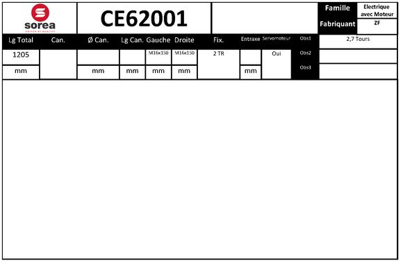 STARTCAR CE62001 STARTCAR CE62001