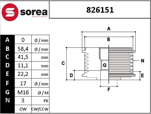 STARTCAR 826151