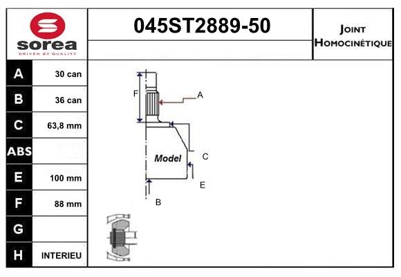 STARTCAR 045ST2889-50