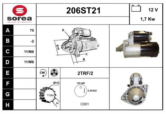 STARTCAR 206ST21