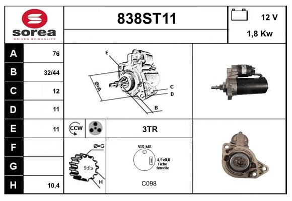 STARTCAR 838ST11