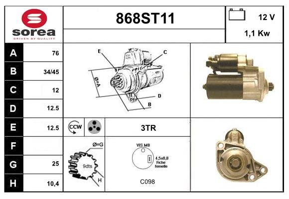 STARTCAR 868ST11