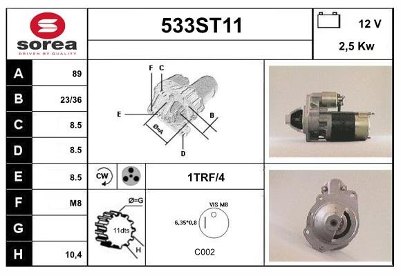 STARTCAR 533ST11