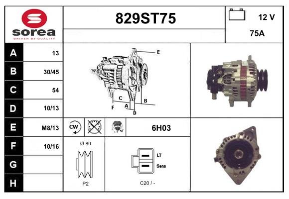 STARTCAR 829ST75