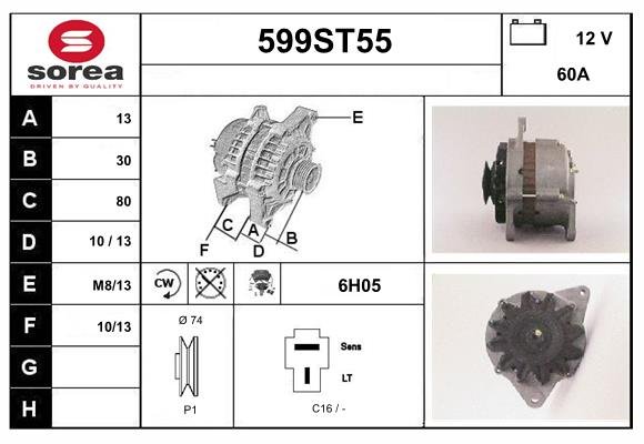STARTCAR 599ST55 STARTCAR 599ST55
