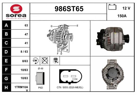 STARTCAR 986ST65