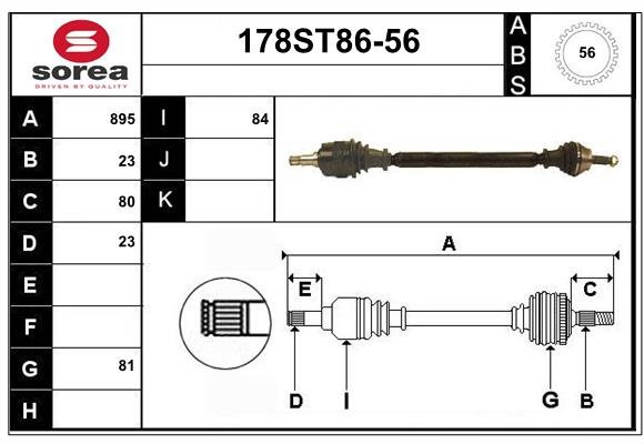 STARTCAR 178ST86-56