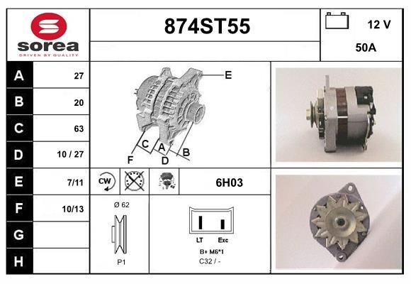 STARTCAR 874ST55