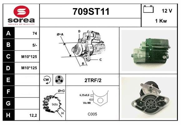 STARTCAR 709ST11