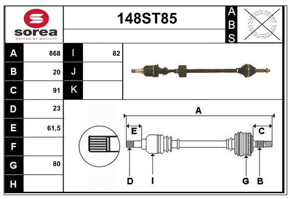 STARTCAR 148ST85