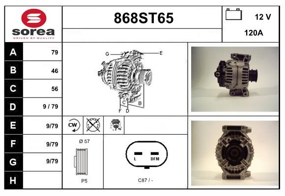 STARTCAR 868ST65