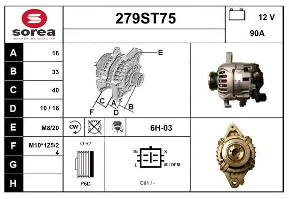 STARTCAR 279ST75