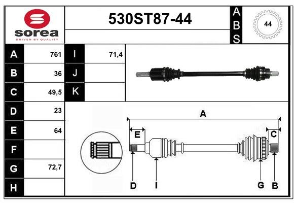 STARTCAR 530ST87-44