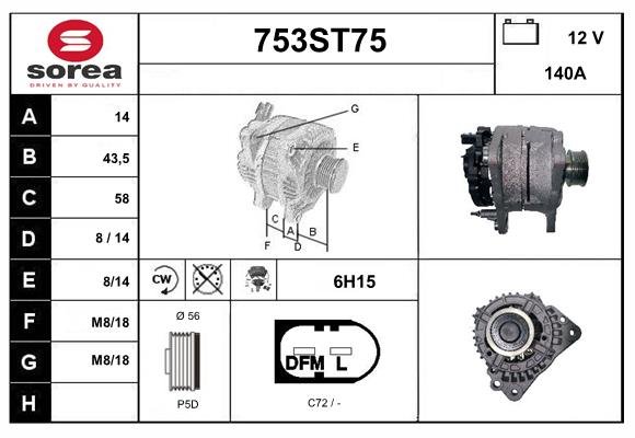 STARTCAR 753ST75 STARTCAR 753ST75