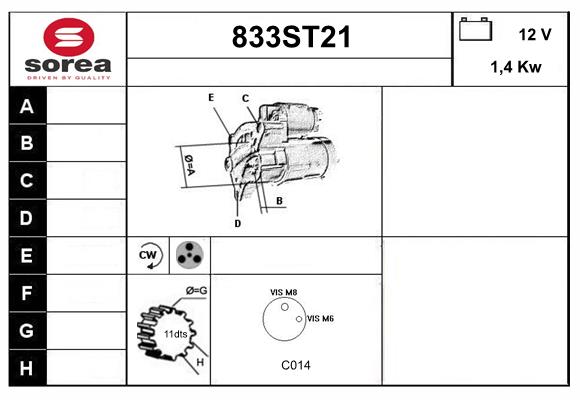 STARTCAR 833ST21