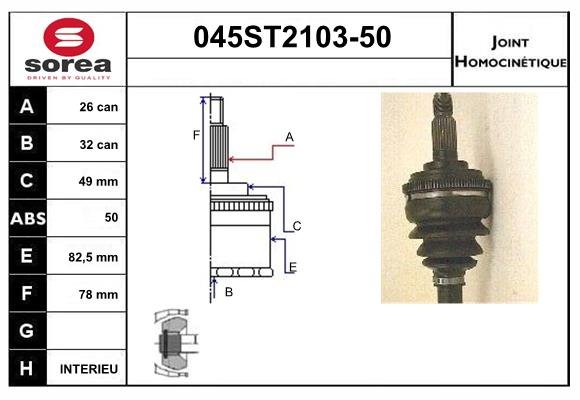 STARTCAR 045ST2103-50