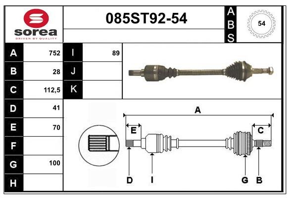 STARTCAR 085ST92-54