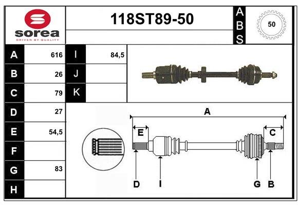 STARTCAR 118ST89-50