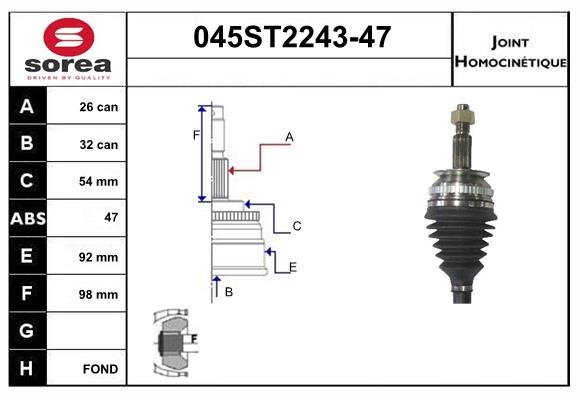 STARTCAR 045ST2243-47