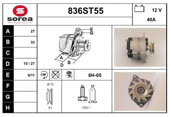 STARTCAR 836ST55 STARTCAR 836ST55