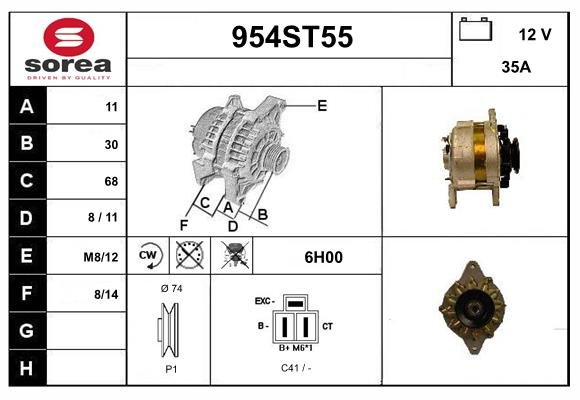 STARTCAR 954ST55 STARTCAR 954ST55