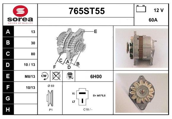 STARTCAR 765ST55