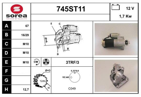 STARTCAR 745ST11