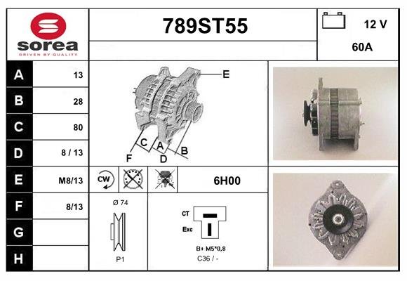 STARTCAR 789ST55 STARTCAR 789ST55