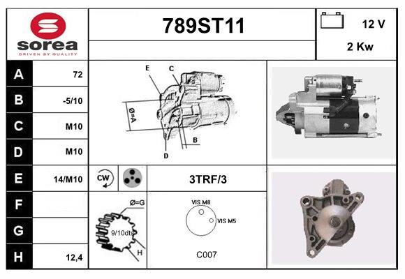 STARTCAR 789ST11