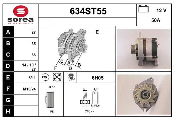 STARTCAR 634ST55