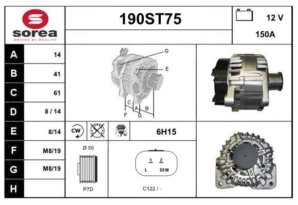 STARTCAR 190ST75