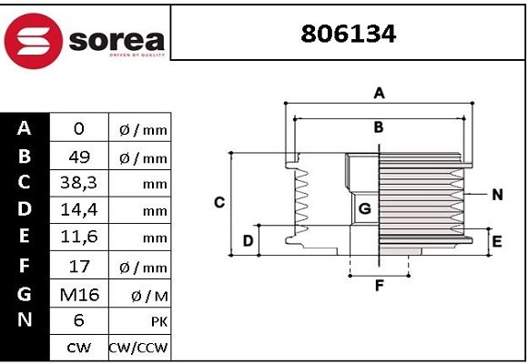 STARTCAR 806134