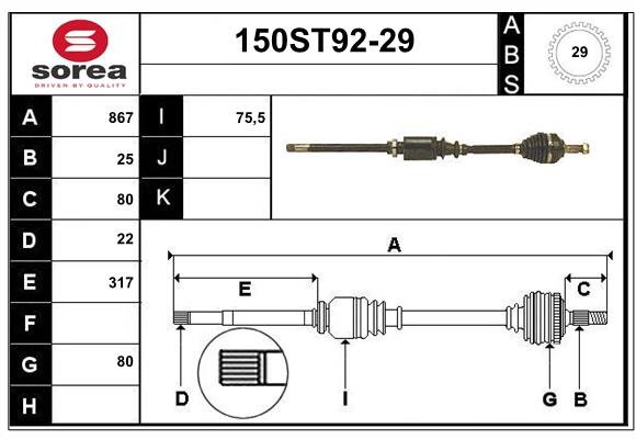 STARTCAR 150ST92-29