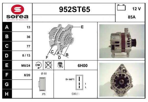 STARTCAR 952ST65