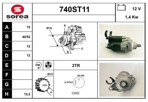 STARTCAR 740ST11