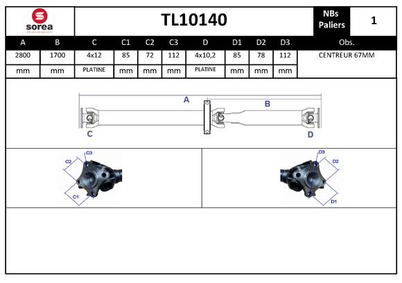 STARTCAR TL10140