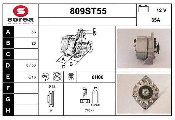 STARTCAR 809ST55 STARTCAR 809ST55
