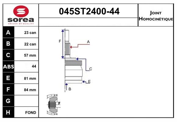 STARTCAR 045ST2400-44