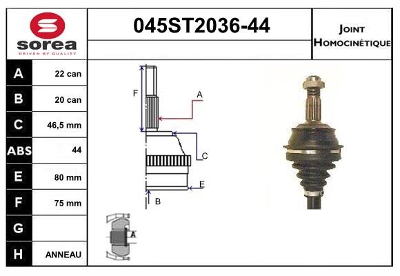 STARTCAR 045ST2036-44