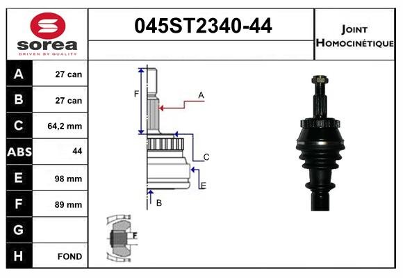 STARTCAR 045ST2340-44