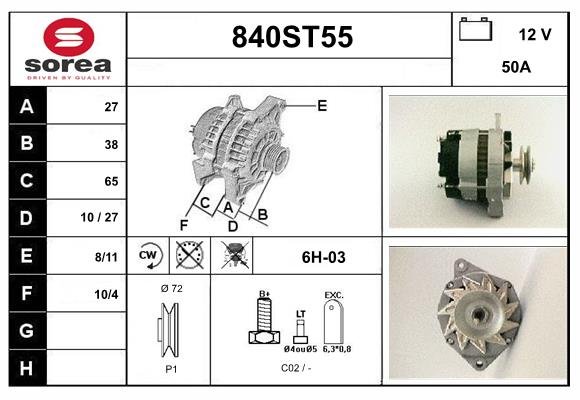 STARTCAR 840ST55 STARTCAR 840ST55