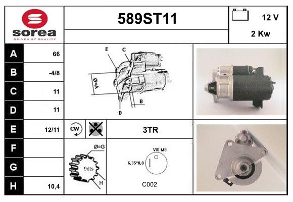 STARTCAR 589ST11