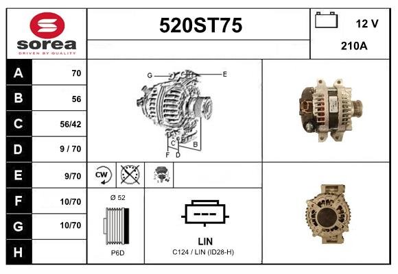 STARTCAR 520ST75