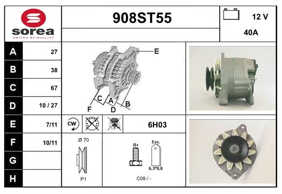 STARTCAR 908ST55 STARTCAR 908ST55