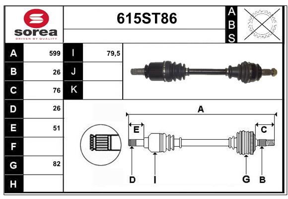 STARTCAR 615ST86 STARTCAR 615ST86