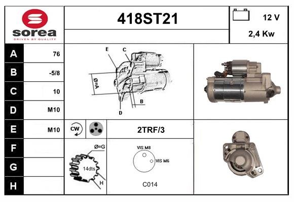 STARTCAR 418ST21