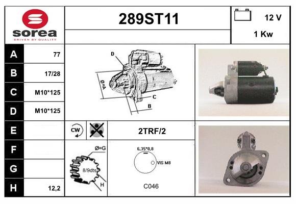 STARTCAR 289ST11