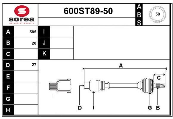 STARTCAR 600ST89-50
