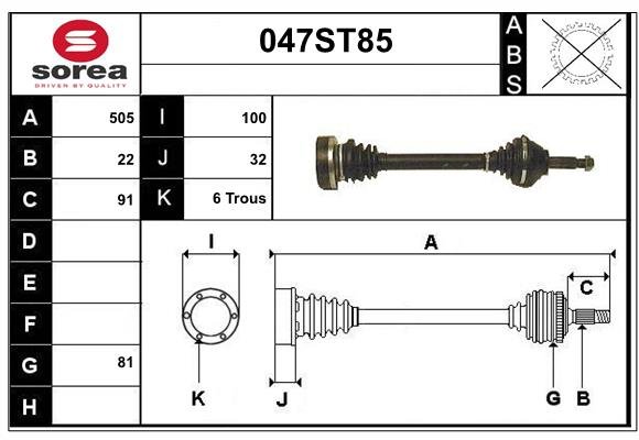 STARTCAR 047ST85 STARTCAR 047ST85