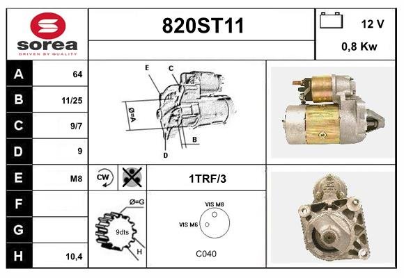 STARTCAR 820ST11